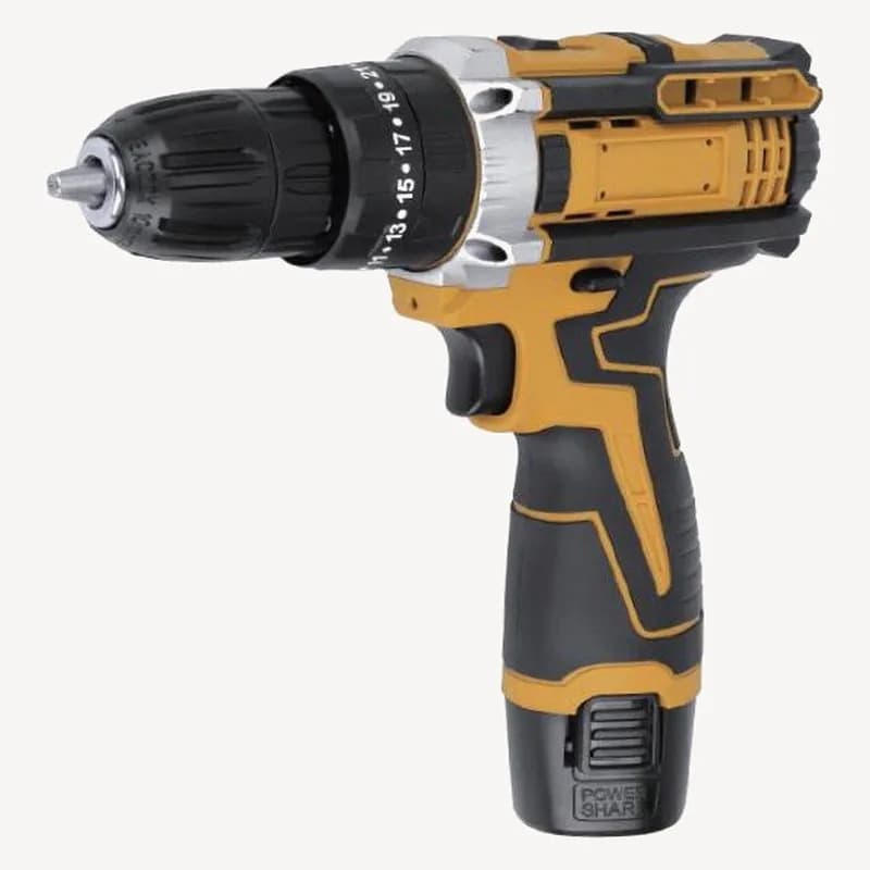 Akkumulyatorlu zərbəli drel-vintaçan 12V, 32 N·m, patron 10 mm, şəkil 1