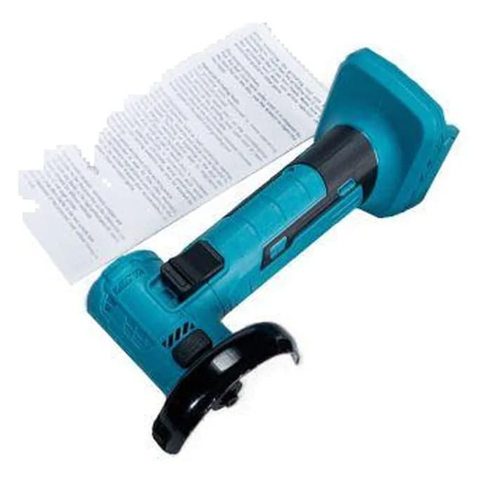Akkumulyatorlu mini bucaq daşlama maşını 100 mm, 21V, dəst, şəkil 1