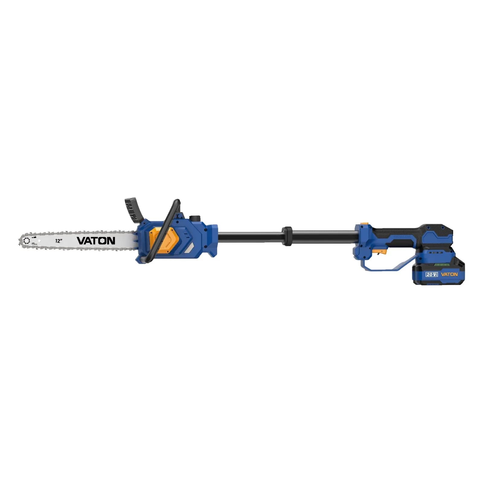 Akkumulyatorlu teleskopik zəncirli mişar 20V, 12" (300 mm), şəkil 1