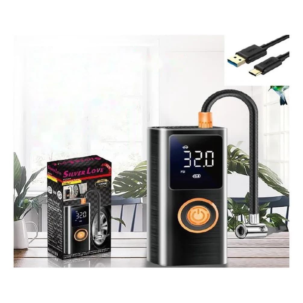 Akkumulyatorlu şin nasosu, 2 x 2000 mAh, 150 PSI, A1, şəkil 1