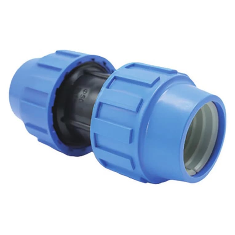 Mufta, PE boru üçün sıxıcı fitinq, 25-110 mm, şəkil 1