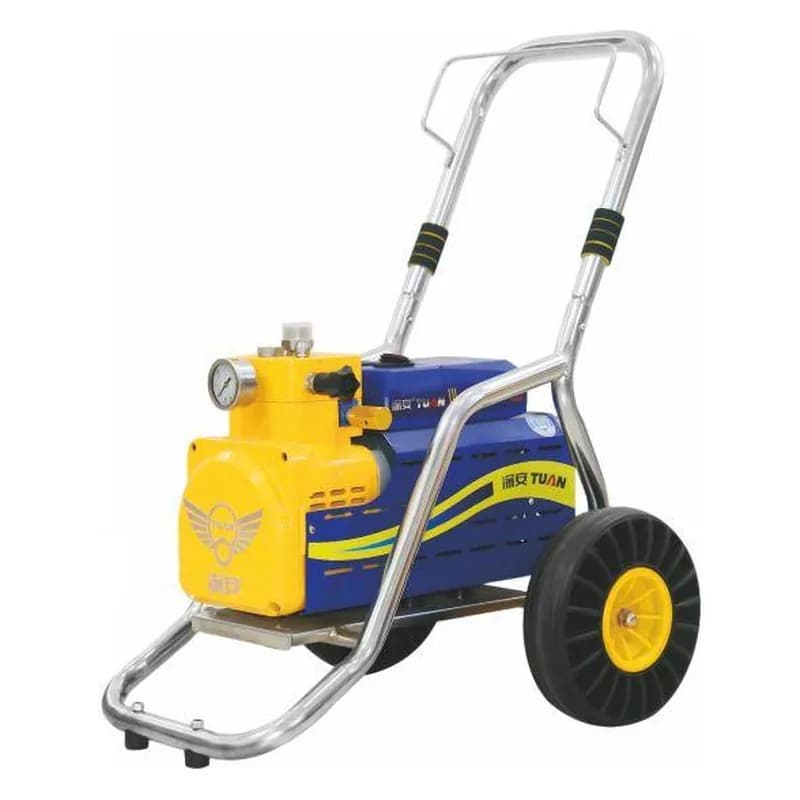 Diafraqmalı boya aparatı 3000 Vt, 3,5 l/dəq, arabalı, şəkil 1