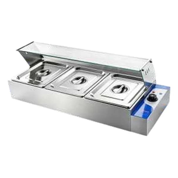 Elektrik benmari, şüşə qoruyuculu, 3-6 qab, şəkil 1