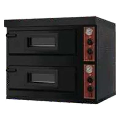 Elektrik pizza sobası, 2 kameralı, 600 x 600 mm, 9,6 kVt, şəkil 1