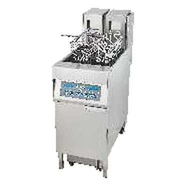 Elektrik döşəmə fritürü, avtomatik qaldırıcı və yağ filtrasiyası ilə, 28-56 l, şəkil 1