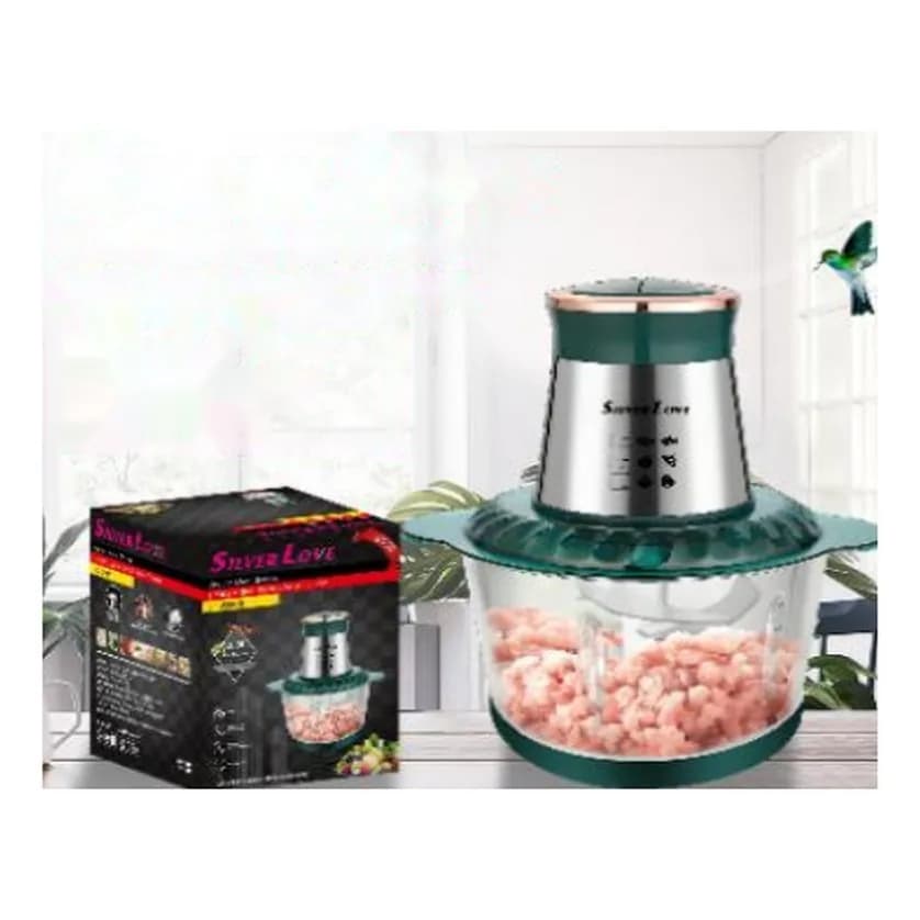 Elektrik doğrayıcı (çopper), 2 l, şüşə qab, SC-8202G, şəkil 1