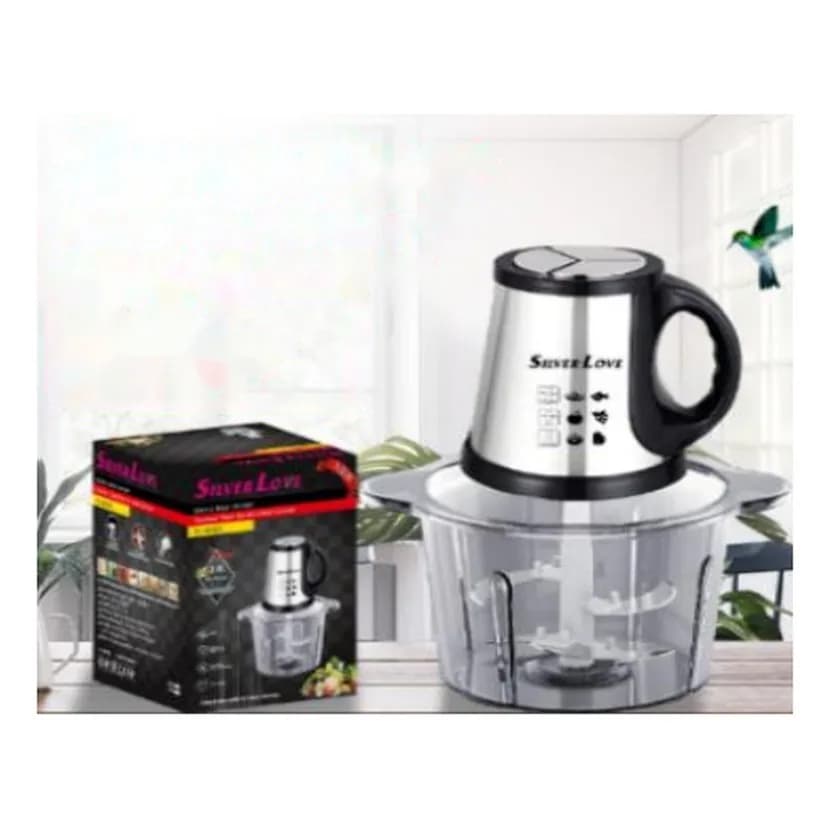 Elektrik doğrayıcı (çopper), 2 l, şüşə qab, SC-8602G, şəkil 1