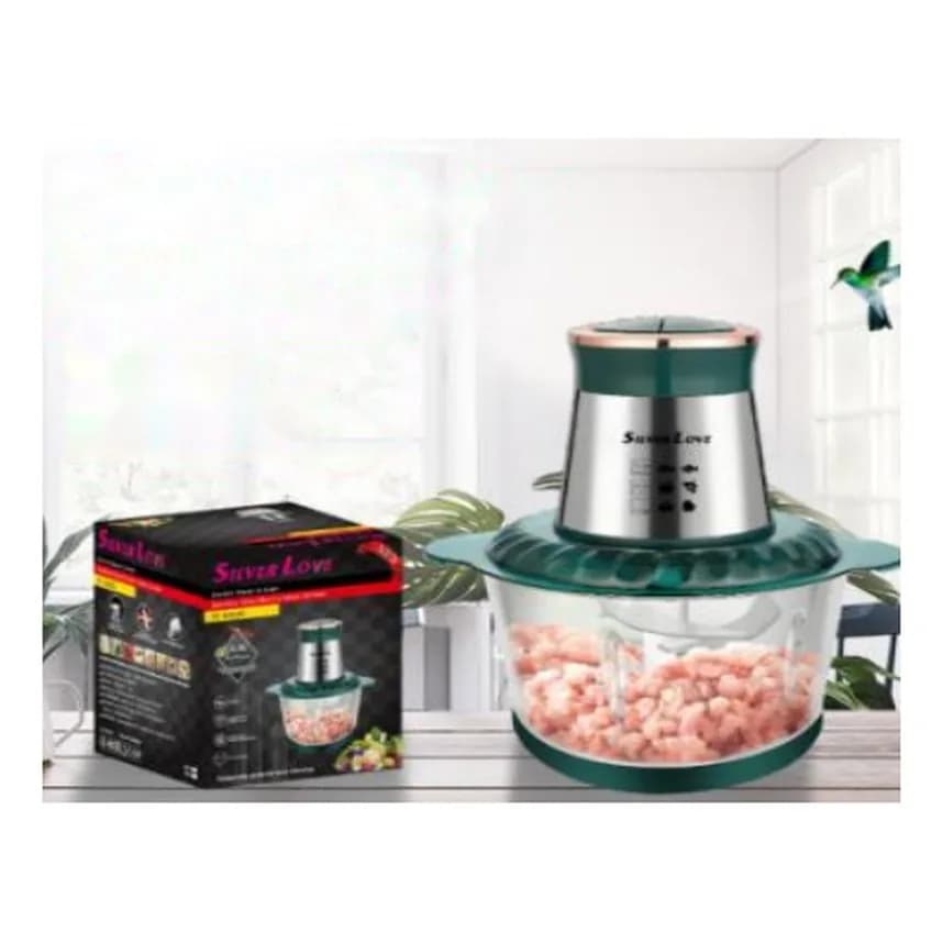 Elektrik doğrayıcı (çopper), 3,5 l, şüşə qab, SC-8203G, şəkil 1