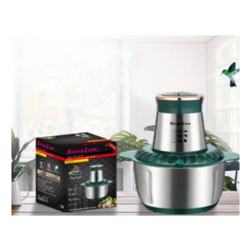Elektrik doğrayıcı (çopper), 5 l, polad qab, 1500 Vt, SC-8205, şəkil 1