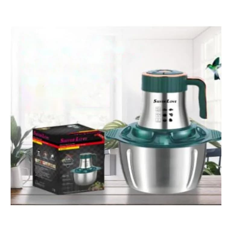 Elektrik doğrayıcı (çopper), 5 l, polad qab, 1500 Vt, SC-8505, şəkil 1