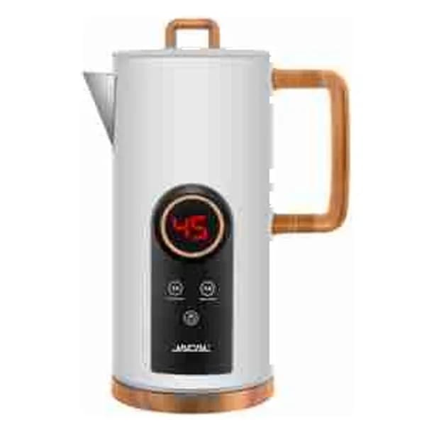 Elektrik çaydan 1,5 l, rəqəmsal displeyli, ağac görünüşlü tutacaqlı, şəkil 1