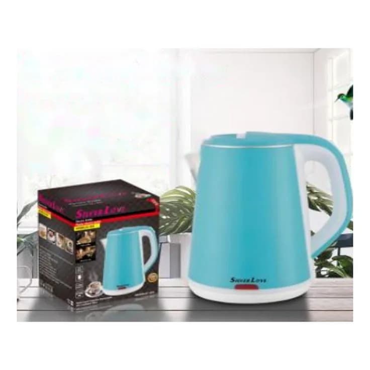 Elektrik çaydanı, 2,3 l, mavi, şəkil 1