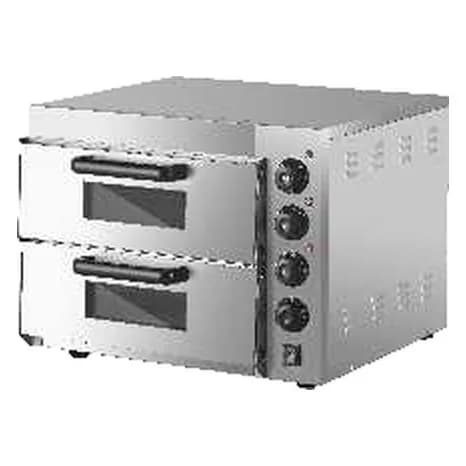 Elektrik pizza sobası, 2 kameralı, mexaniki idarəetmə, şəkil 1