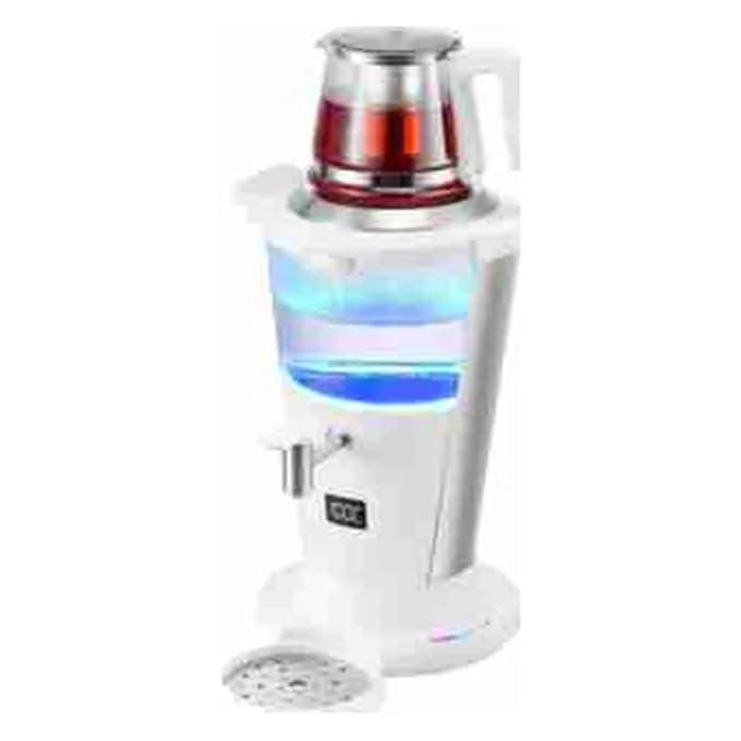 Elektrik samovar 3 l, şüşə gövdəli, isti saxlama funksiyalı, şəkil 1
