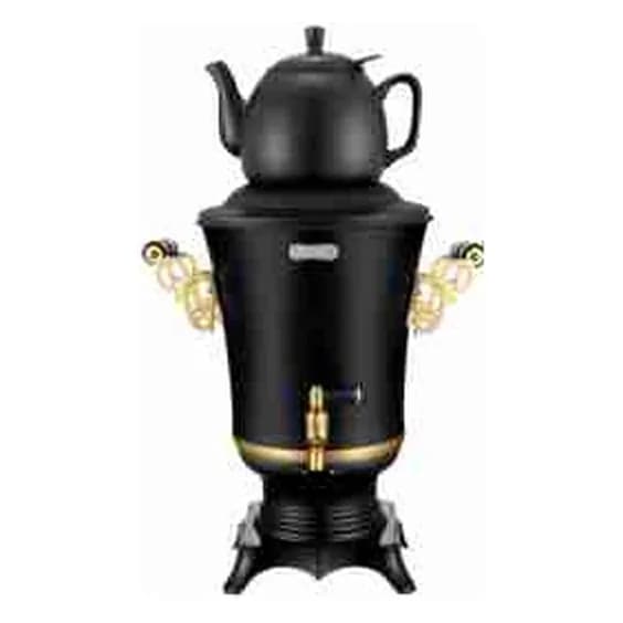 Elektrik samovar 3,2 l, plastik gövdəli, antik metal tutacaqlı, şəkil 1