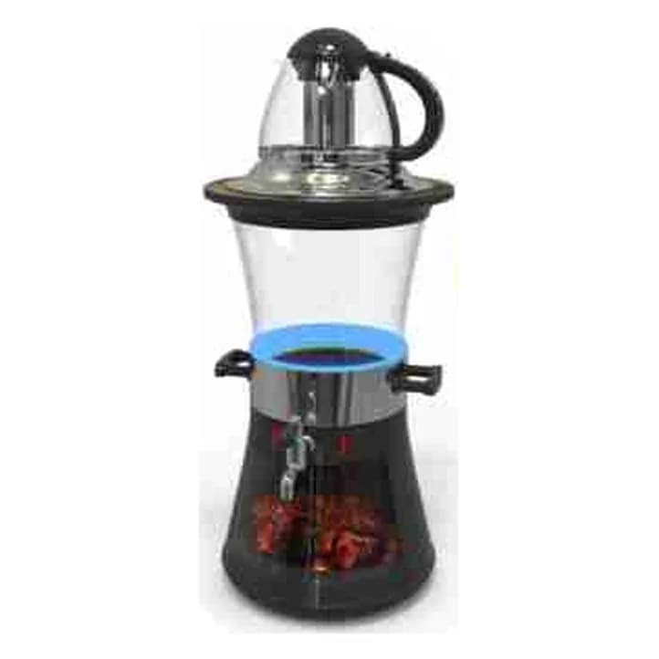 Elektrik samovar 3,2 l, plastik gövdəli, şüşə çaynikli, şəkil 1