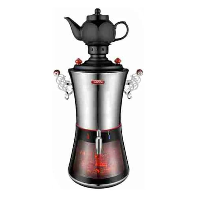Elektrik samovar, kamin effektli, hündür silindr formalı, şəkil 1