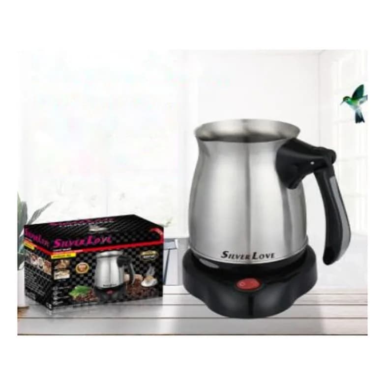 Polad elektrik cezvə, altlıqlı, 500 ml, şəkil 1