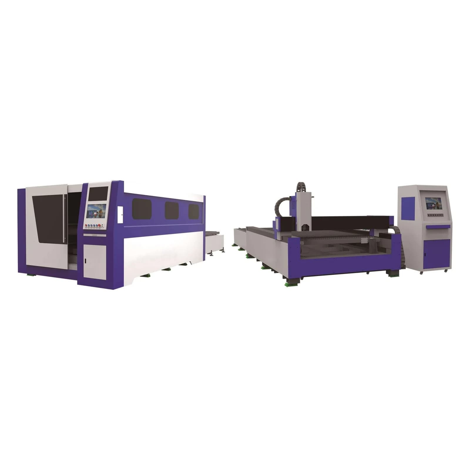 Qapalı fiber lazer kəsmə dəzgahı, dəyişən masalı, 0,3-10 kVt, şəkil 1
