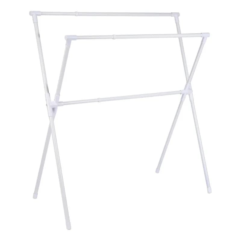 X ayaqlı uzanan paltar və dəsmal asılqanı, 78-153 x 59 x 124 sm, şəkil 1