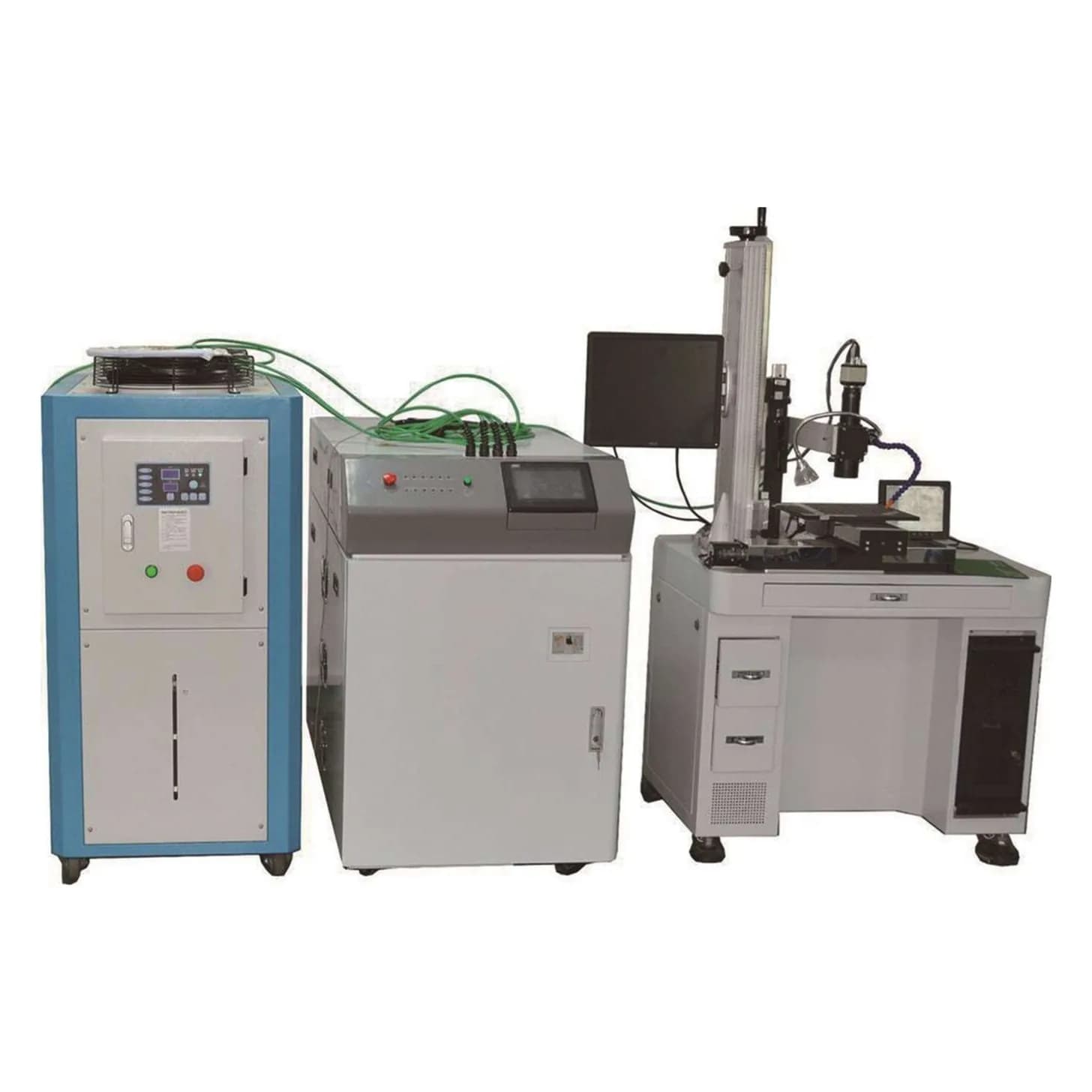 Fiber ötürməli lazer qaynaq aparatı, 200-2000 Vt, şəkil 1