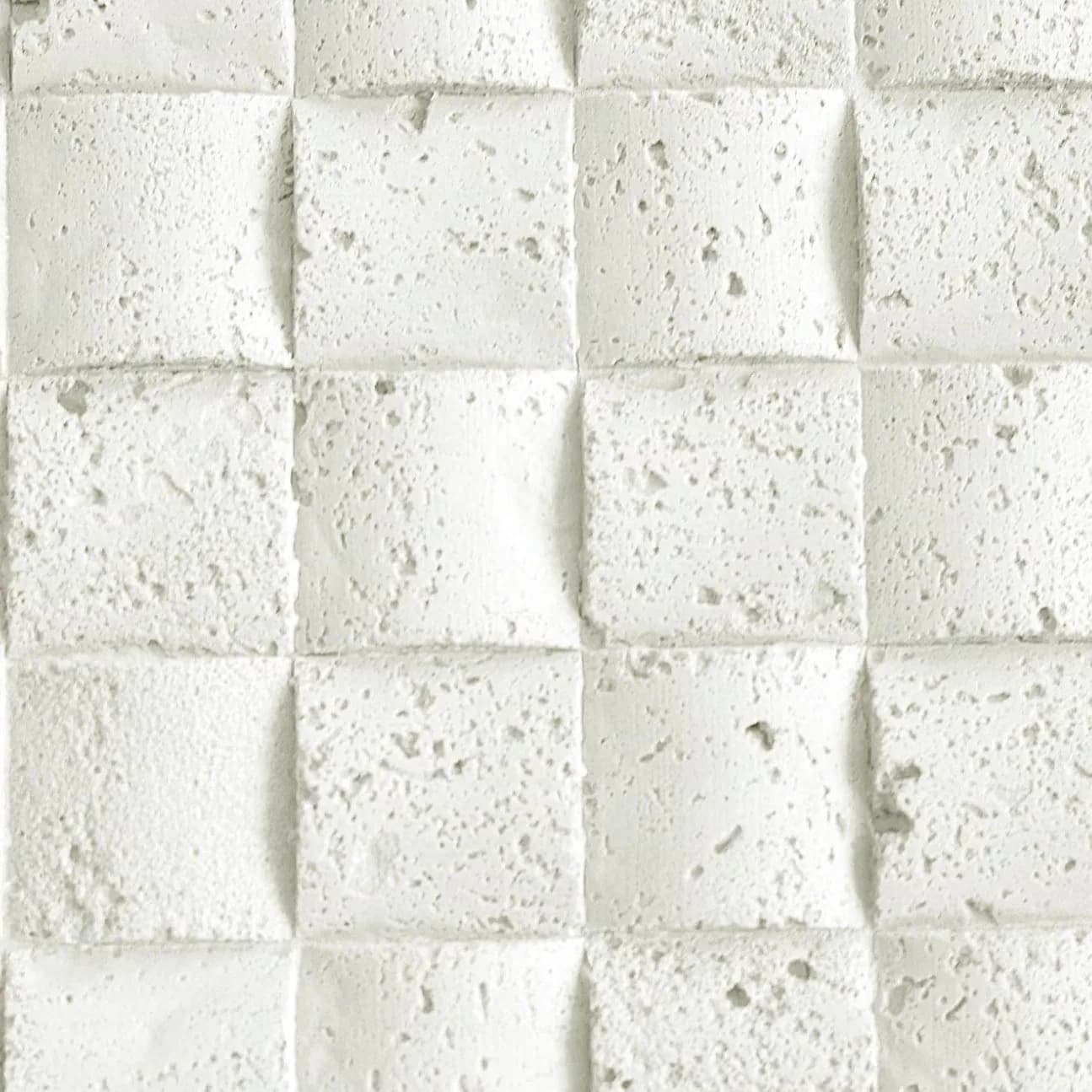 Yumşaq daş, qabarıq kub relyefli travertin, 2400 x 1200 mm, şəkil 1