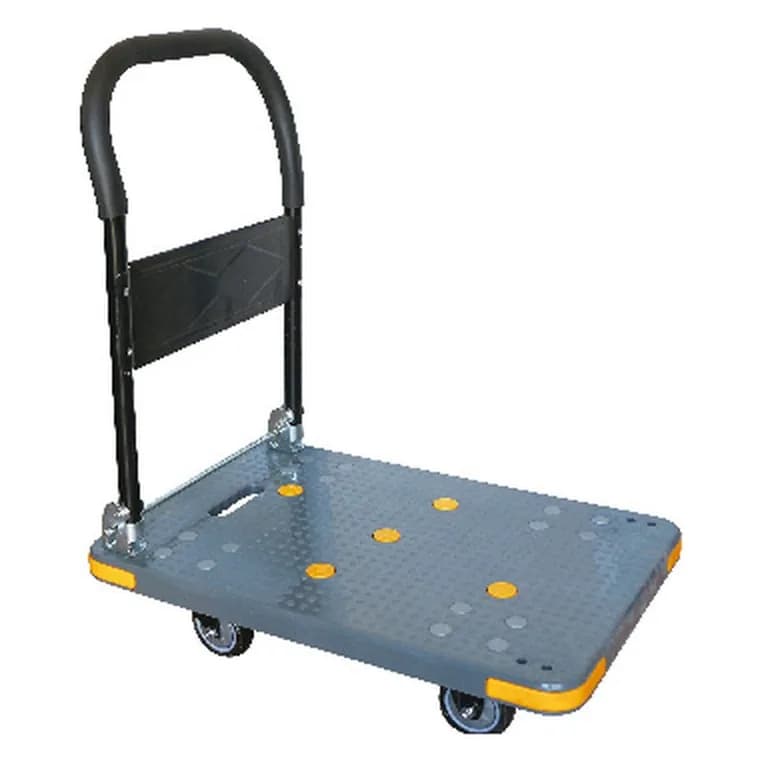 Qatlanan plastik platformalı araba, gücləndirilmiş, 200-600 kq, şəkil 1