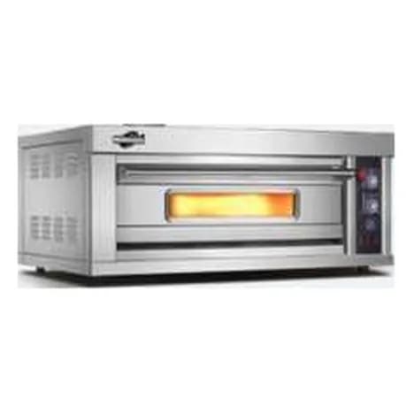 Qazlı yaruslu çörək sobası, 2-6 tava, analoq panel, şəkil 1