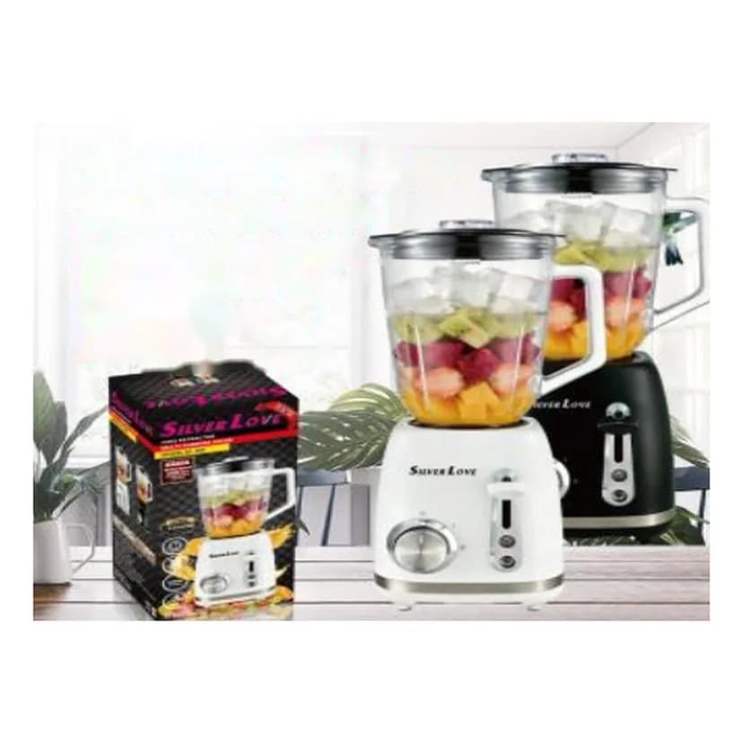 Şüşə qablı blender, 1,5 l, şəkil 1