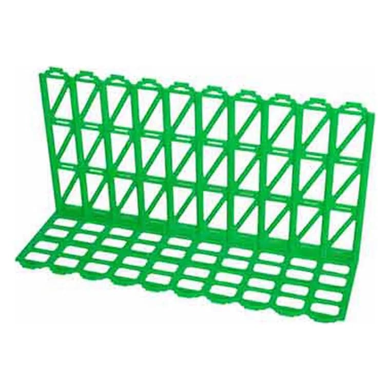 Tərəvəz vitrini üçün yaşıl plastik arakəsmə, 390 x 205 x 125 mm, şəkil 1