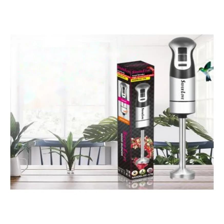 Əl blenderi, polad ayaq, 4 tiyəli bıçaq, şəkil 1