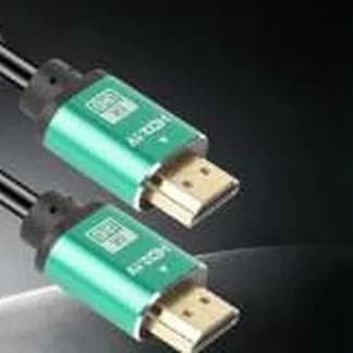 HDMI kabel, rəngli metal və plastik başlıqlı (9 model), şəkil 1