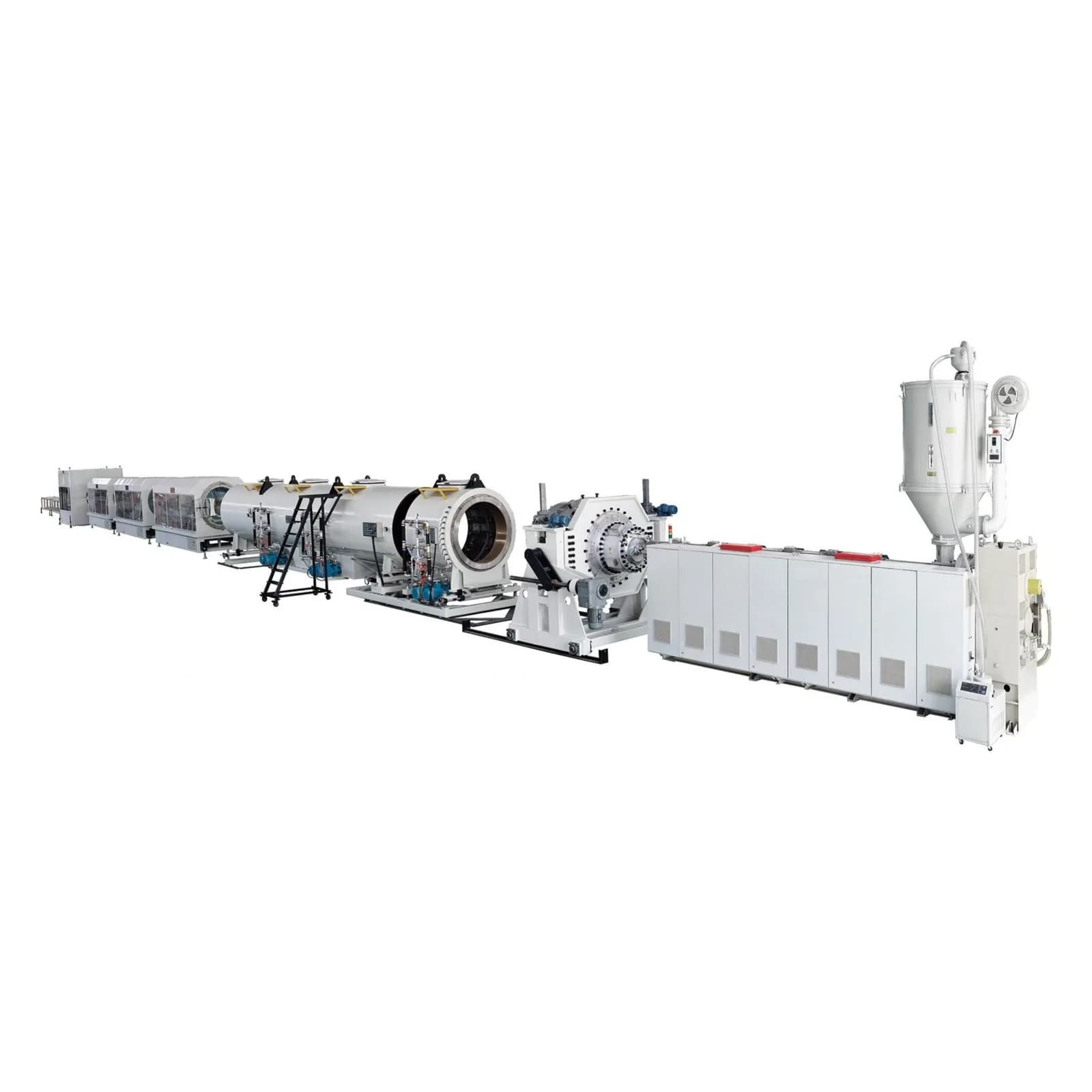 Böyük diametrli HDPE su borusu xətti, Ø315-630 mm, şəkil 1