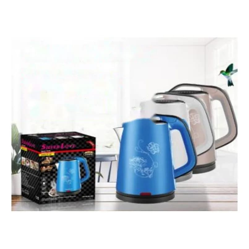 Elektrik çaydanı, 2 l, naxışlı, şəkil 1