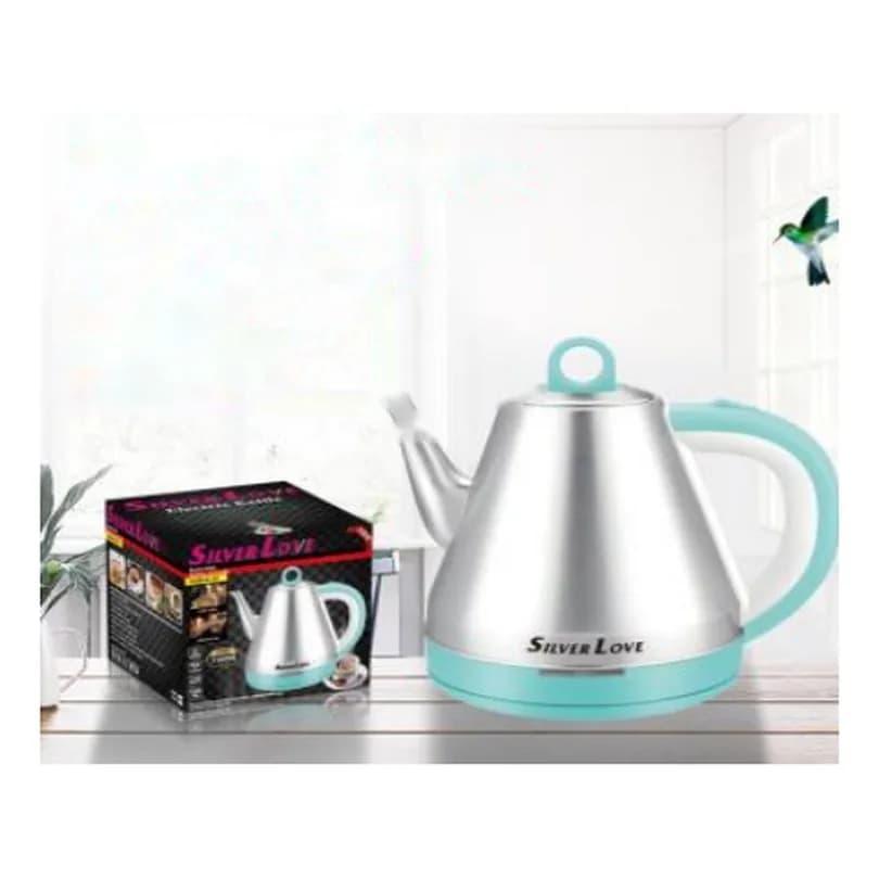 Polad elektrik çaydanı, 1,2 l, armud formalı, şəkil 1