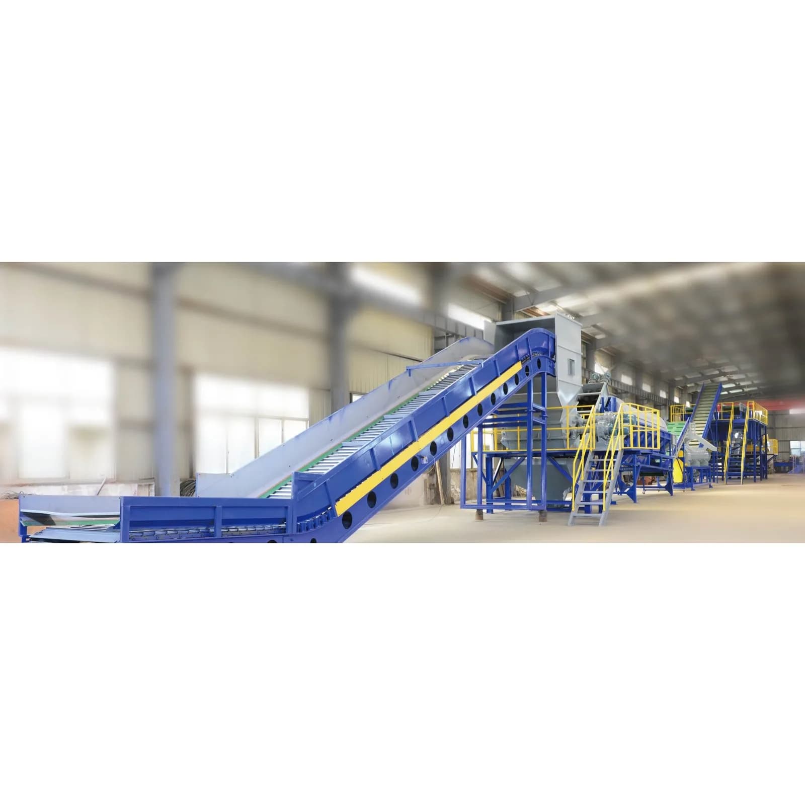PET şüşə xırdalama və yuma xətti, 500-5000 kq/saat, şəkil 1