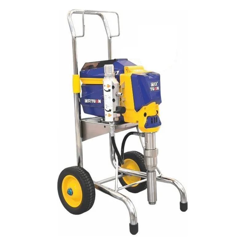 Porşenli airless boya aparatı 2600 Vt, 4,0 l/dəq, arabalı (2640), şəkil 1