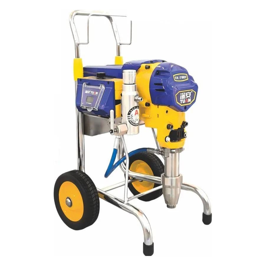 Porşenli airless boya aparatı 2600 Vt, 4,3 l/dəq, arabalı, şəkil 1