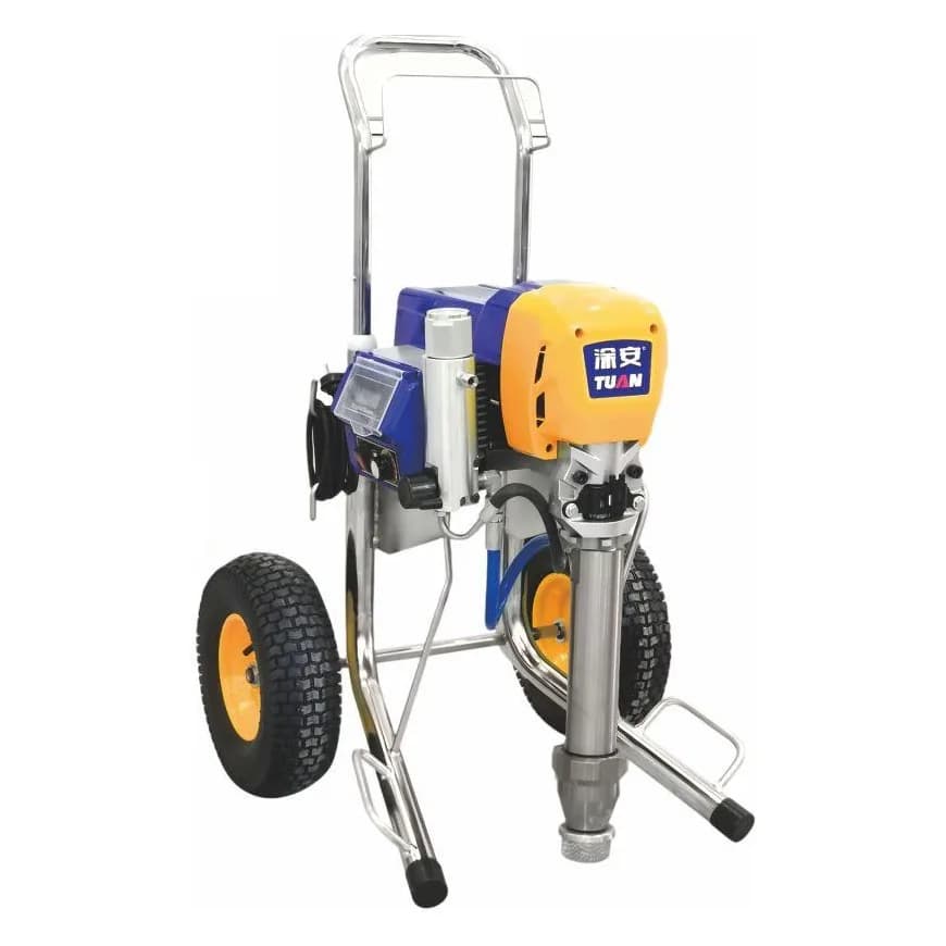 Porşenli airless boya aparatı 4000 Vt, 6,5 l/dəq, arabalı, şəkil 1
