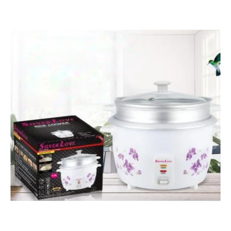 Elektrik düyü bişirən, 5 l, buxar səbətli, 900 Vt, şəkil 1