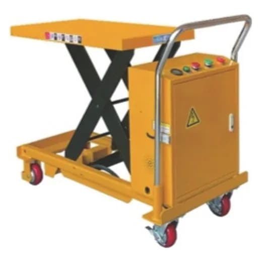 Yarımelektrik qaldırıcı platforma arabası 500 kq, qaldırma 900 mm-ə qədər, şəkil 1