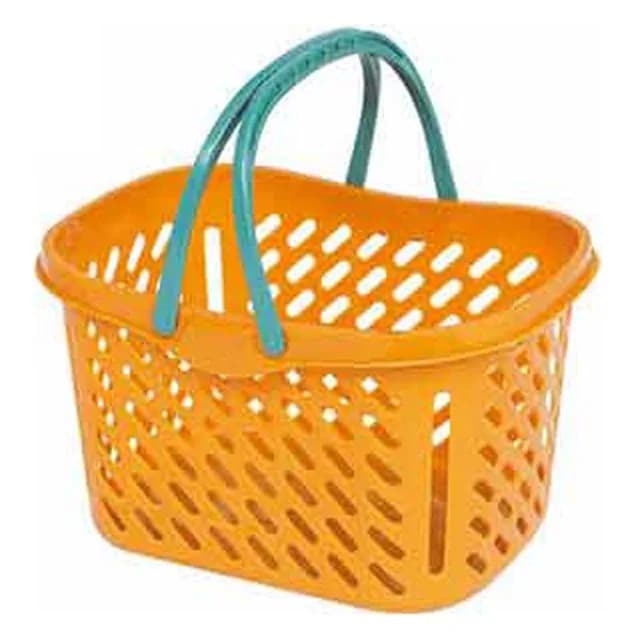 Kiçik iki qulplu plastik səbət, 380 x 270 x 210 mm, şəkil 1