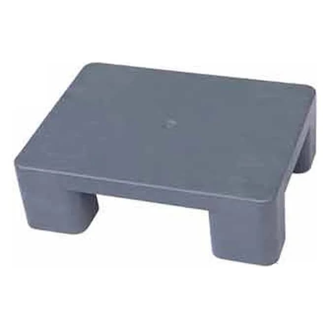 Bütöv səthli kiçik plastik palet, 400 x 300 x 120 mm, şəkil 1