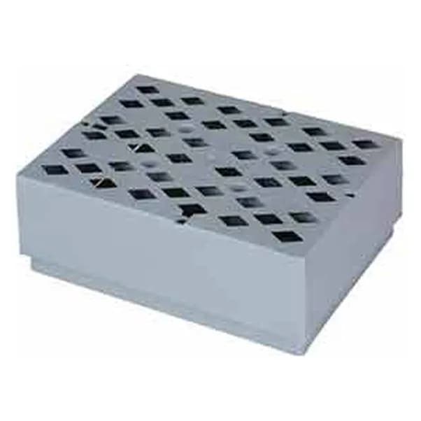 Romb deşikli kiçik plastik palet, 400 x 300 x 120 mm, şəkil 1