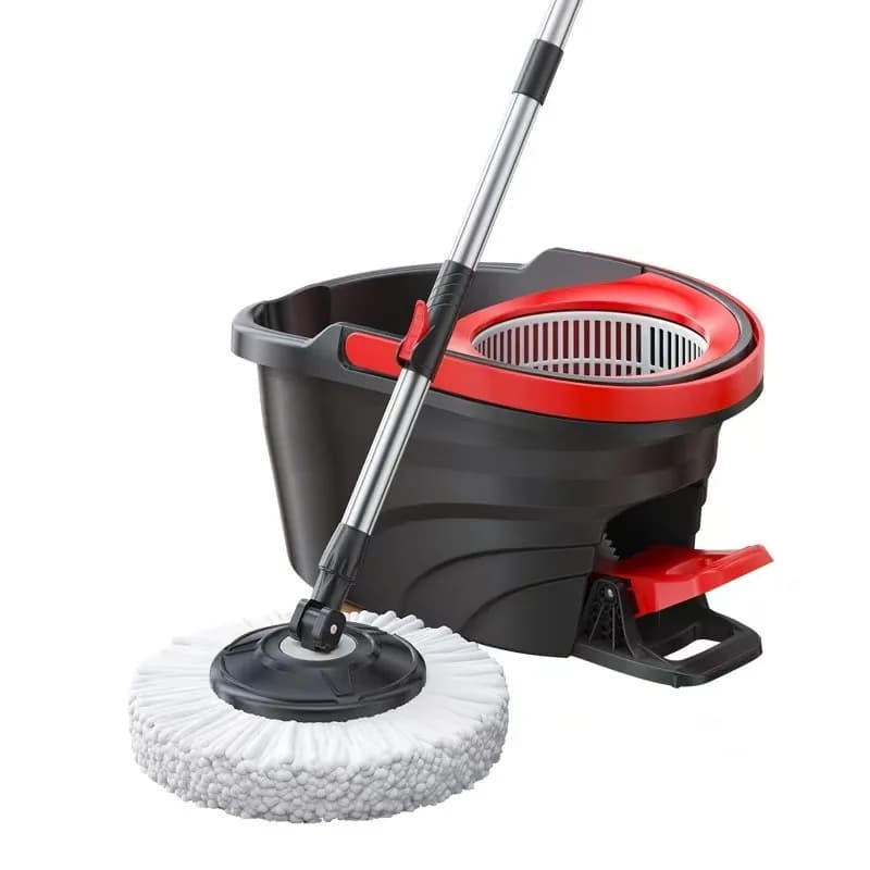 Pedallı fırlanan mop və vedrə dəsti, 16 sm başlıq, şəkil 1