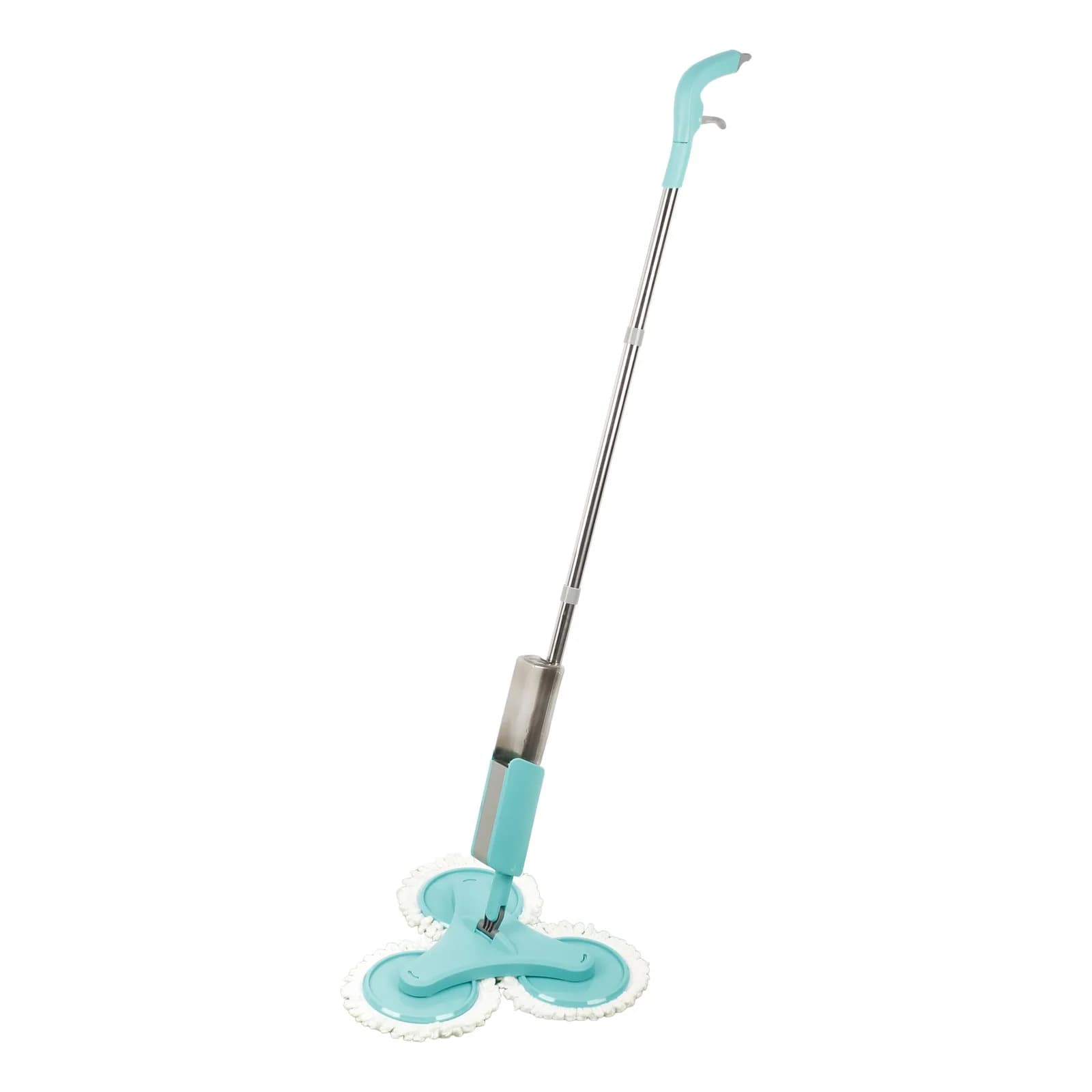 Üç diskli sprey şvabra 128 sm, 400 ml, qarmaq tutacaqlı, şəkil 1