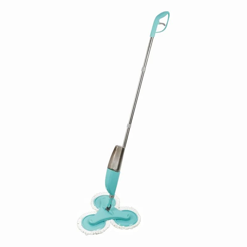 Üç diskli sprey şvabra teleskopik 134-174 sm, 720 ml, çevik boyunlu, şəkil 1