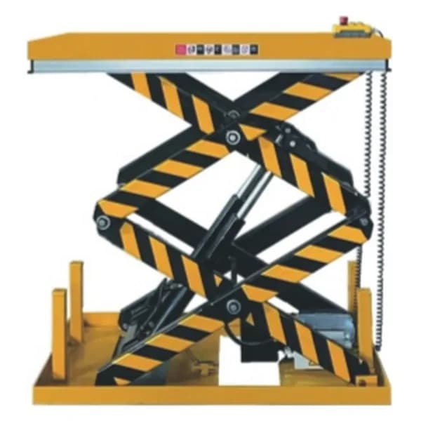 Stasionar ikiqat qayçılı qaldırıcı stol 1-4 t, 2050 mm-ə qədər, şəkil 1