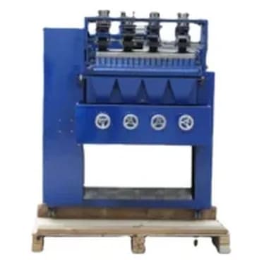 Metal qabyuyan istehsal maşını, 4 məftil 4 başlıq, 8 kq/saat, şəkil 1