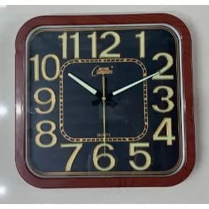 Divar saatı 6272E, 34 × 34,5 sm, şəkil 1